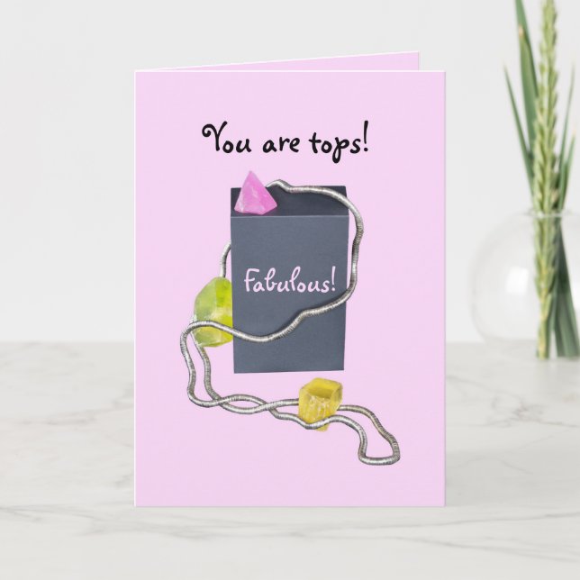 Carte Prix fabuleux d'anniversaire pour les voeux d'anni (Devant)