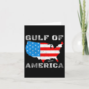 Carte Pro-Trump Amérique Du Golfe Patriotique Officiel D