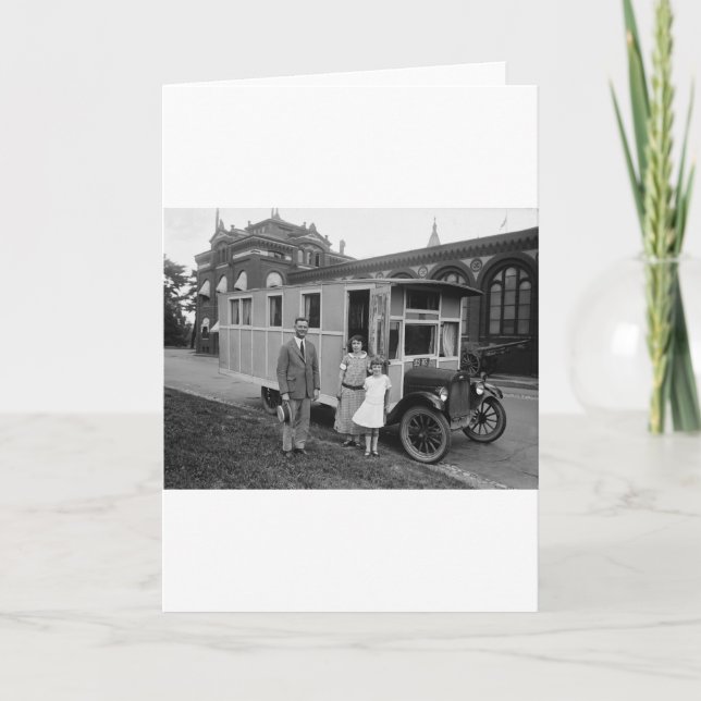 Carte Probablement la première maison MOBILE jamais (Devant)