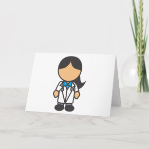 Carte Profession féminine Médicale