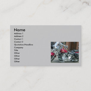 CARTE PROFESSIONNELLE OU PERSONNELLE DU BIKER