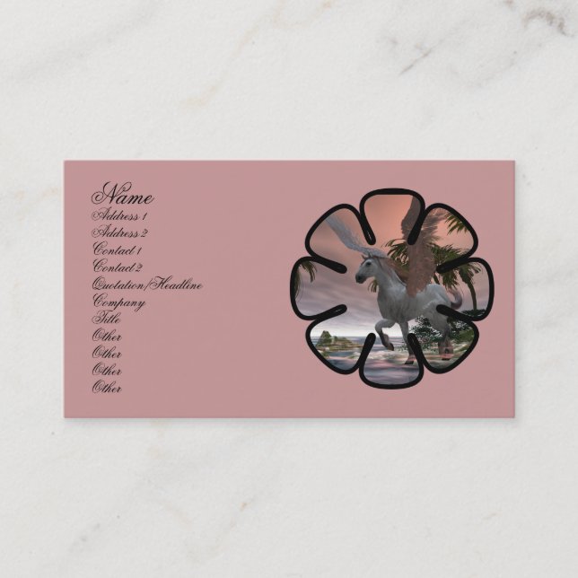 Carte profil Pegasus Cove (Devant)