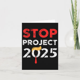Carte Projet Trump 2025 : un cadeau amusant contre Trump