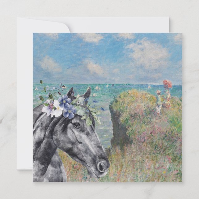 Carte Promenade de la falaise de Monet et compilation Bl (Devant)