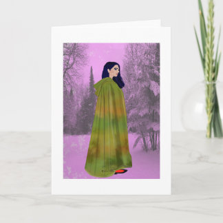 Carte Promenade du soir  Création imaginative de LeeMari