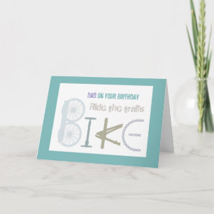 Carte Promenez sur les sentiers Vélo Papa, Père Annivers