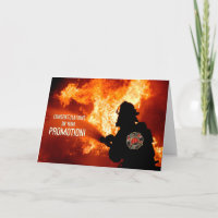 Promotion au Congrès du chef adjoint des pompiers