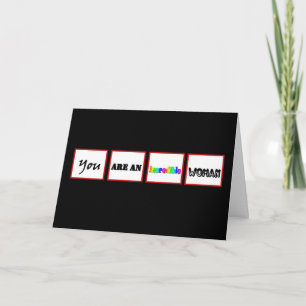 Carte Promotion du divorce Vous êtes une femme INCROYABL
