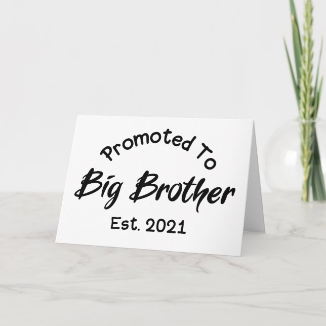Carte Promu À Big Brother Est 2021 (Devant)