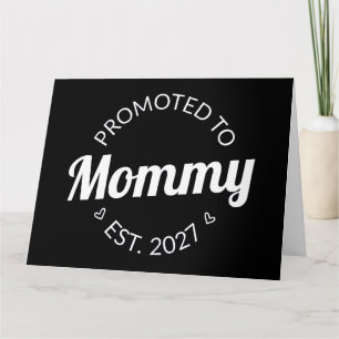 Carte Promue Maman dès 2027 Annonce de Nouvelle Maman Je