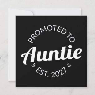 Carte Promue Tatie Est 2027 Nouvelle Tante I