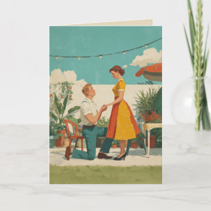 Carte Proposition de jardin vintage moment