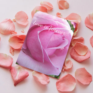 Carte Proposition de mariage personnalisée en fleur de r