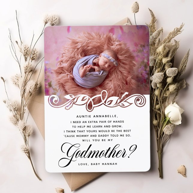 Carte Proposition de photo Godmère élégante (Créateur téléchargé)