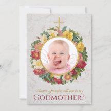 Proposition Godmère Photo Rose Wreath Script Marbr
