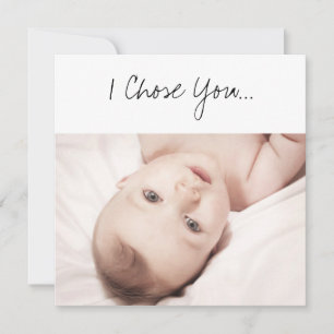 Carte Proposition Godparent Je Vous Choisis Baby Photo I