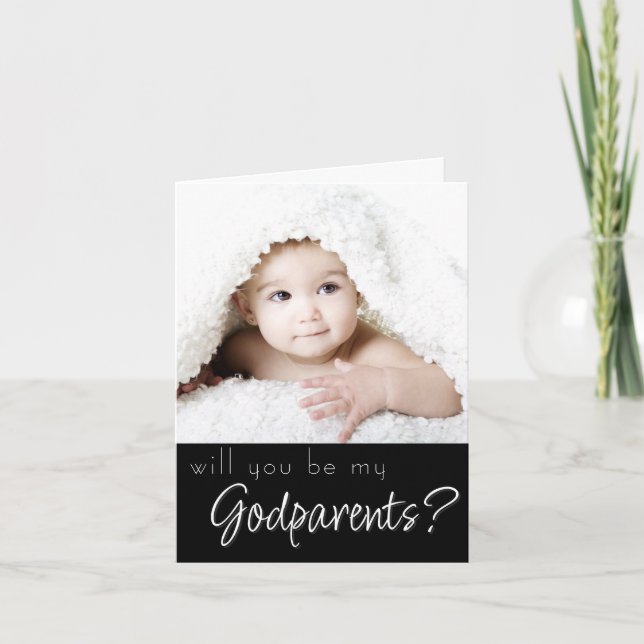 Carte Proposition parent | Navy Blue Multi Photo (Devant)
