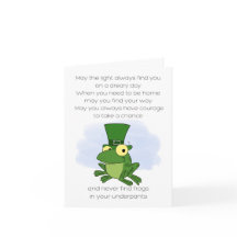 Proverbe Irlandais Grenouille