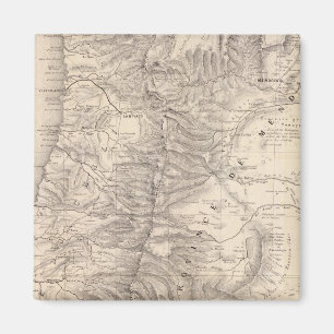Carte, Province de Mendoza, Araucan?a Magnet
