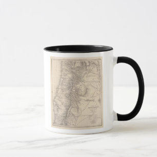 Carte, Province de Mendoza, Araucan?a Tasse