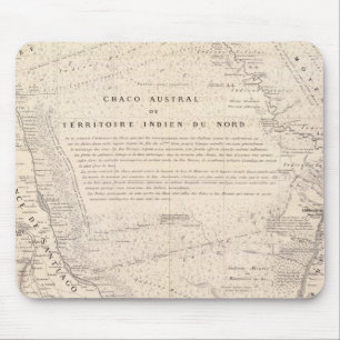 Carte, Provinz Santiago del Estero Mousepad