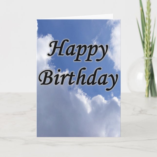 Carte Psaume 118-24 d'anniversaire (Devant)