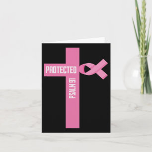 Carte Psaume protégée 91 Christian 91ème Psaume Bible Br