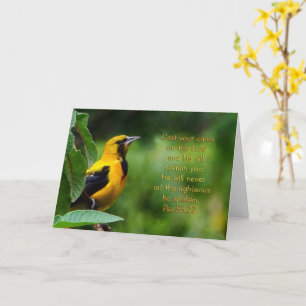 Carte Psaumes 55:22 Inspirationnel