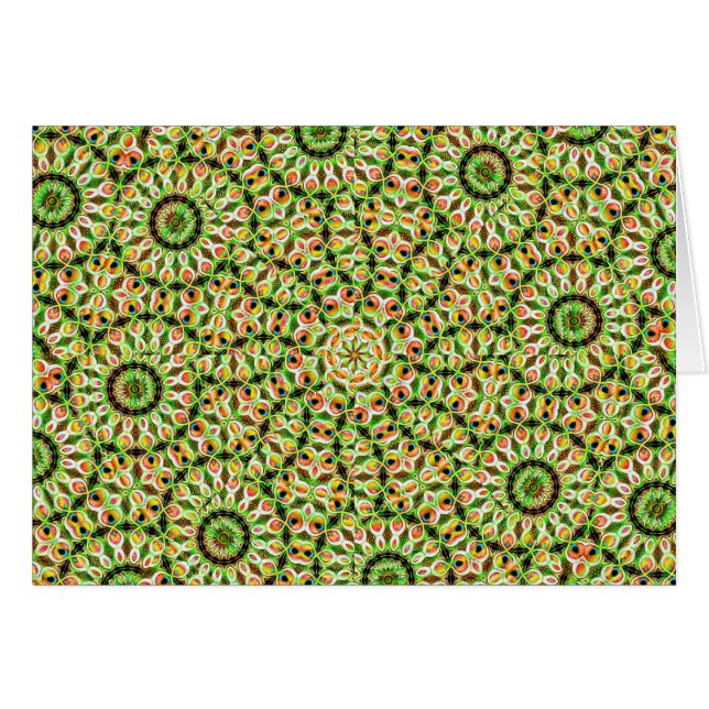 Carte Psychedelic Weaves (Devant horizontal)