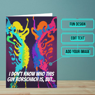 Carte Psychologue Psychiatre ou conseiller Anniversaire