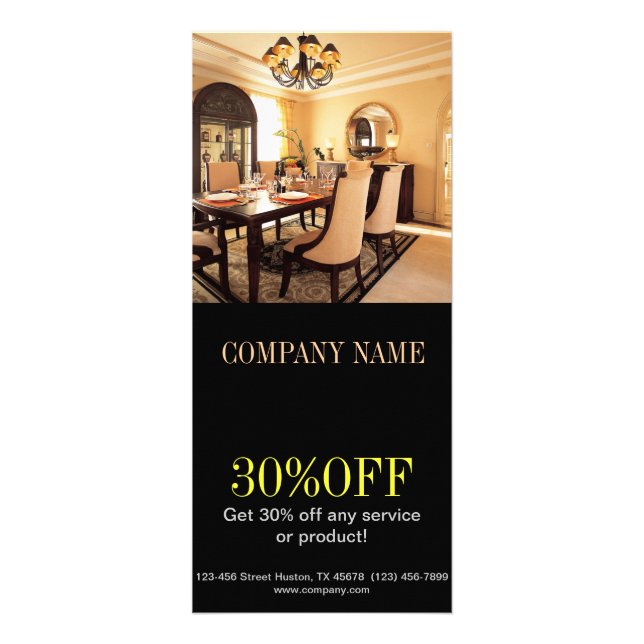 Carte Publicitaire Agent immobilier à la maison de dessinateur (Devant)