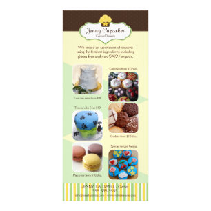 Carte Publicitaire Ajouter Vos Photos Boulangerie Personnalisée