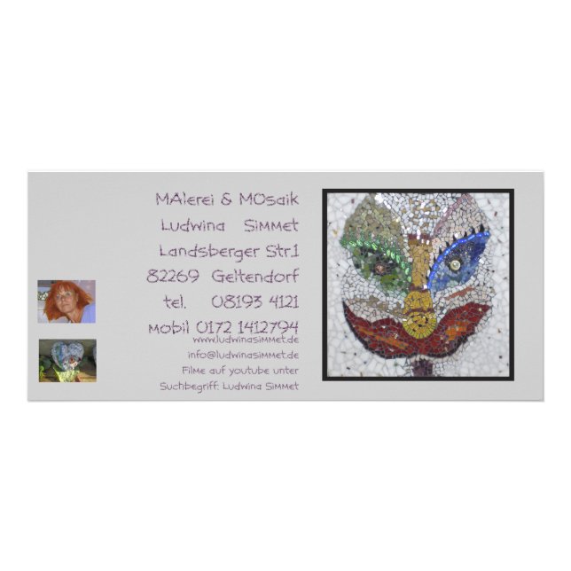 Carte Publicitaire ausstellung_masken (Devant)