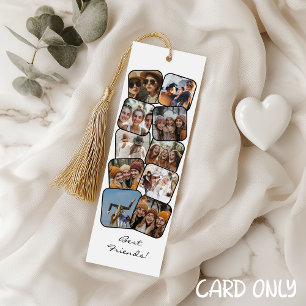 Carte Publicitaire Best Friends 10 Photo Collage Signet voiture en ra