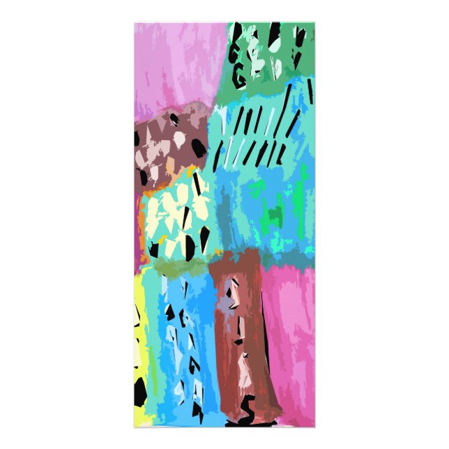 Carte Publicitaire Correctifs colorés (Devant)