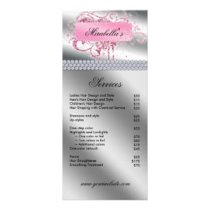 Carte Publicitaire Cosmetologist élégant de maquilleur de salon de