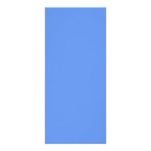 Carte Publicitaire couleur bleu fleur