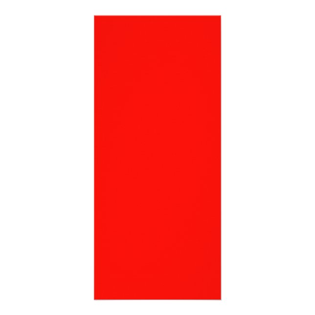 Carte Publicitaire couleur bonbon pomme rouge (Devant)