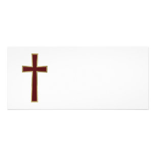 Carte Publicitaire Croix chrétienne