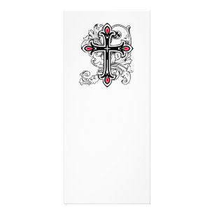 Carte Publicitaire Croix gothique