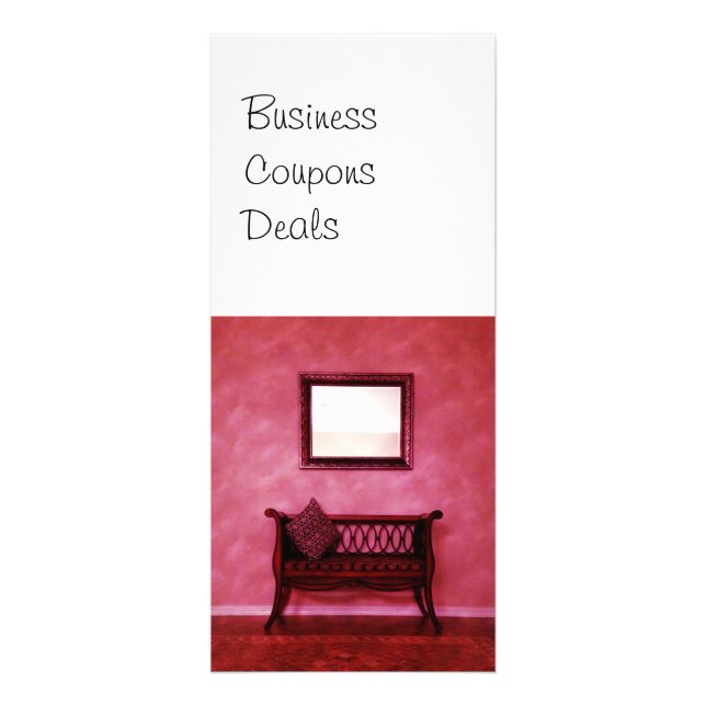 Carte Publicitaire Design d'intérieur élégant de miroir de Seat de (Devant)