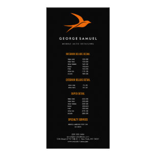 Carte Publicitaire Détail automatique Réparation de voiture Boutiqu