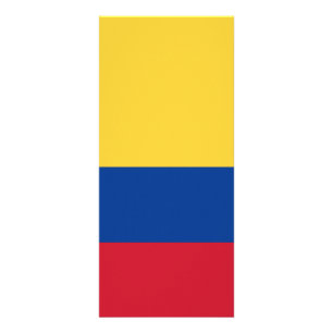 Carte Publicitaire Drapeau de Colombie