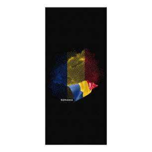Carte Publicitaire Drapeau de la Roumanie
