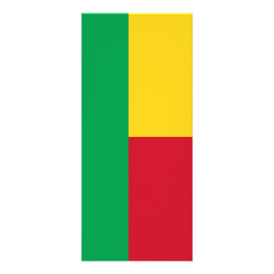 Carte Publicitaire Drapeau du Bénin
