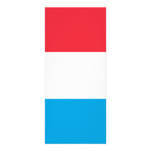 Carte Publicitaire Drapeau du Luxembourg