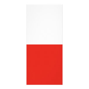 Carte Publicitaire Drapeau polonais