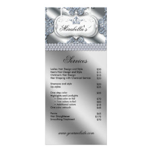 Carte Publicitaire Elegant Nail Salon Makeup Artist Cosmetologist