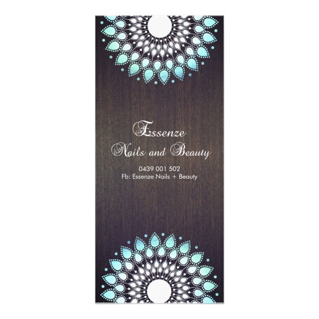 Carte Publicitaire Essenze ongles et beauté (Devant)