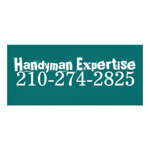 Carte Publicitaire Expertise de bricoleur, 210-274-2825